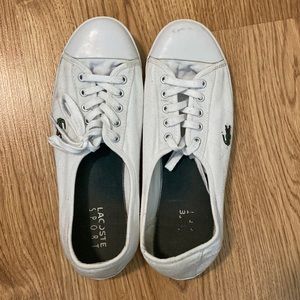 Lacoste white sneakers